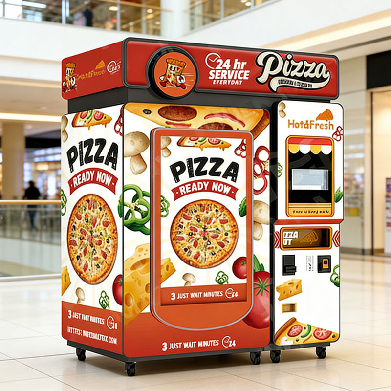 Commercial Vending Machine - Máquina Expendedora de Pizza Inteligente con