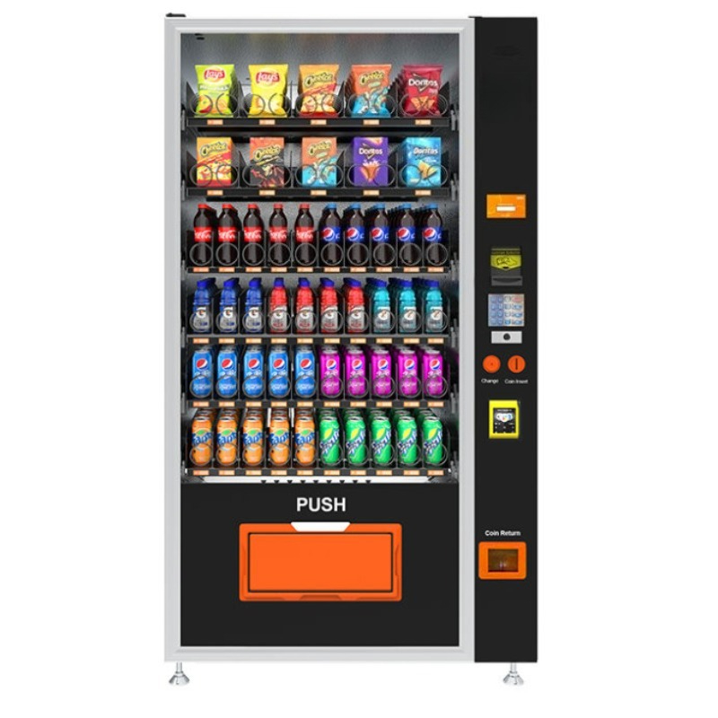Commercial Vending Machine - Máquina Expendedora de Bebidas y Aperitivos