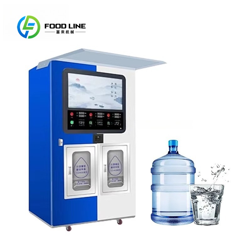 Vending Machine Qr Code - Máquina expendedora de agua purificada con