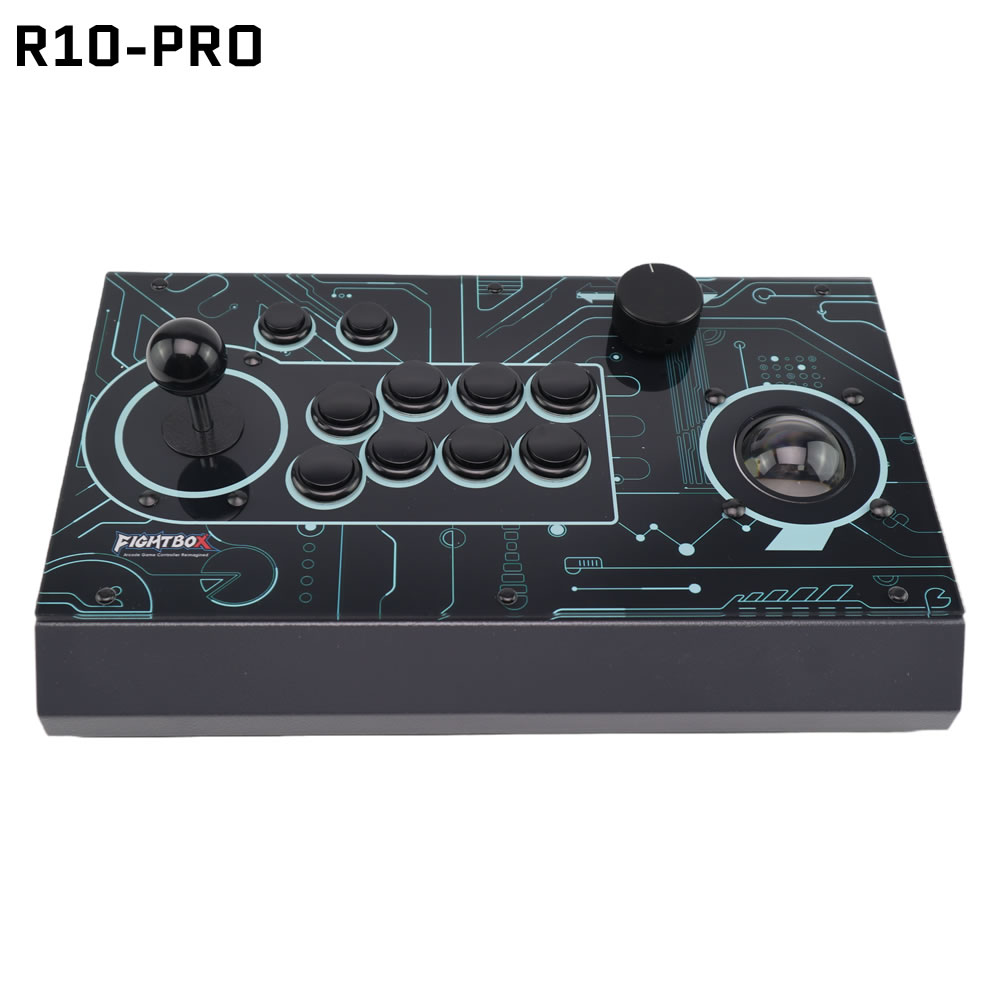 Trackball Controller Arcade - FightBox R10-PRO Arcade Fight Stick con