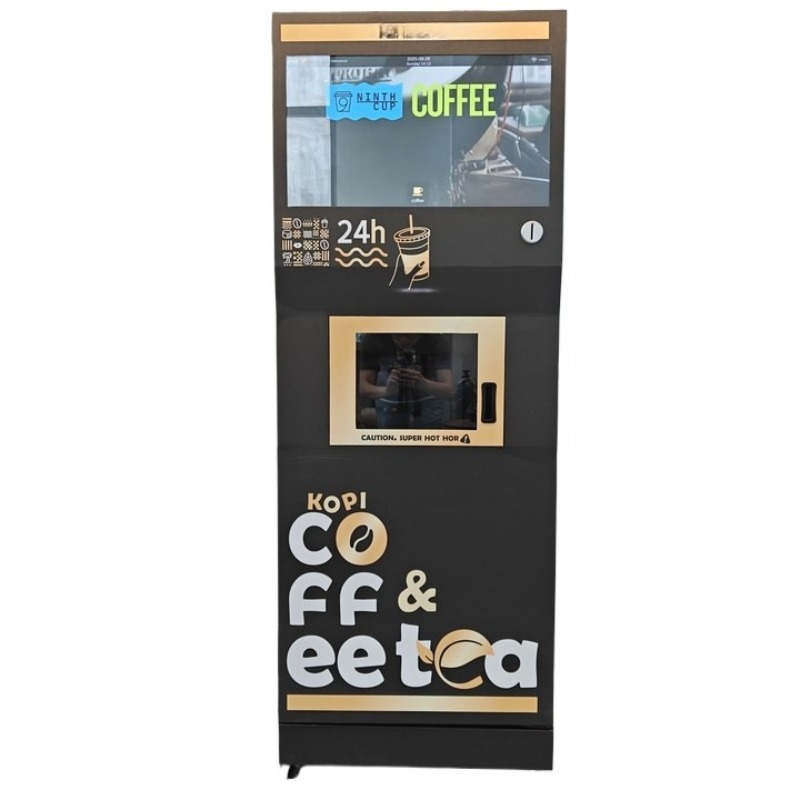 Vending Machine Qr Code - Máquina expendedora de café automática para