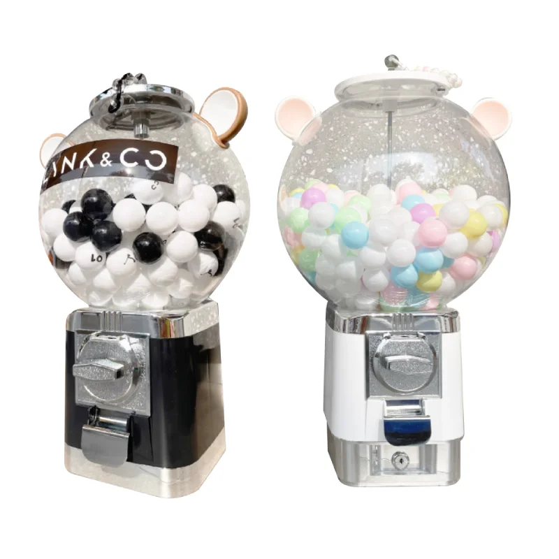 Prize Capsule Toy Machine - Mini Gashapons de café, juguetes Gashapons