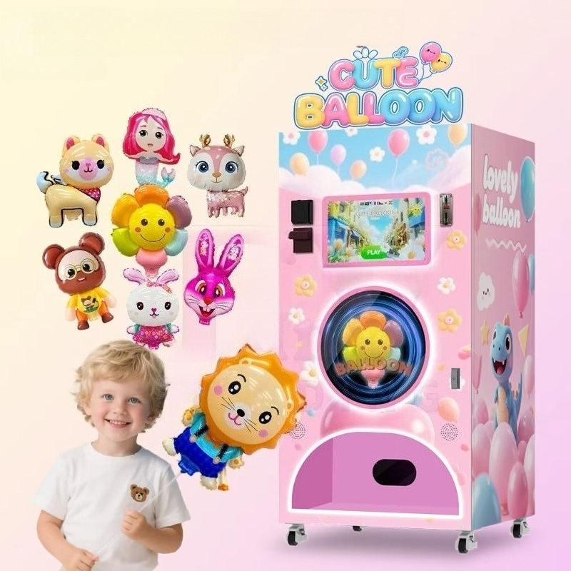 Vending Machine Qr Code - Máquina Expendedora de Globos Automática Profesional