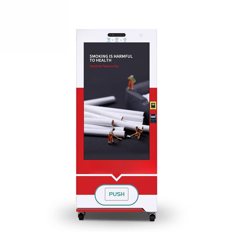 Vending Machine Qr Code - Máquina Expendedora de Cigarrillos Automática Personalizable