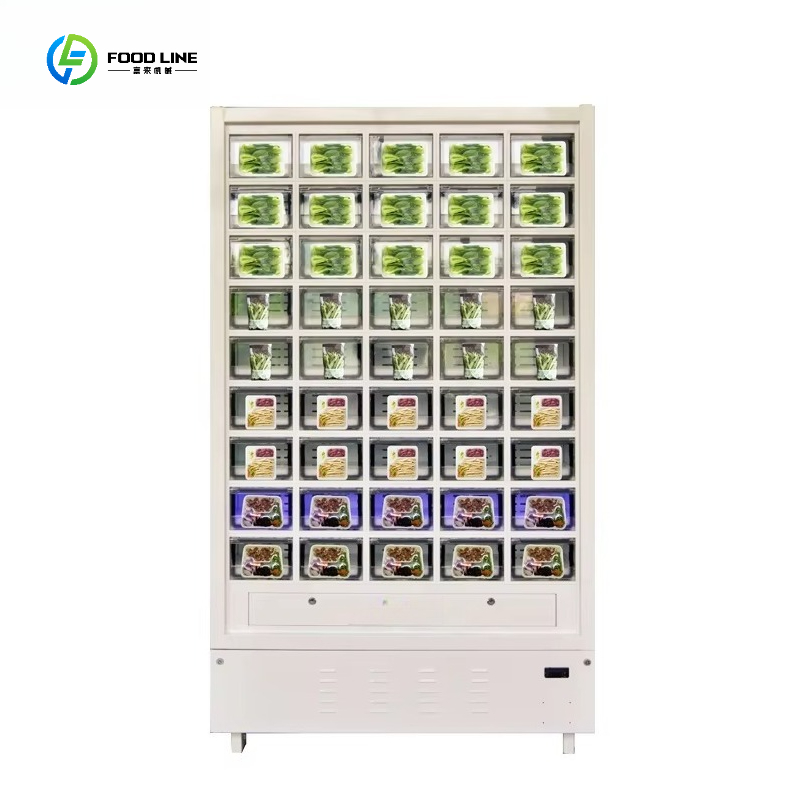 Vending Machine Qr Code - Máquina Expendedora de Alimentos Frescos, Sándwiches,