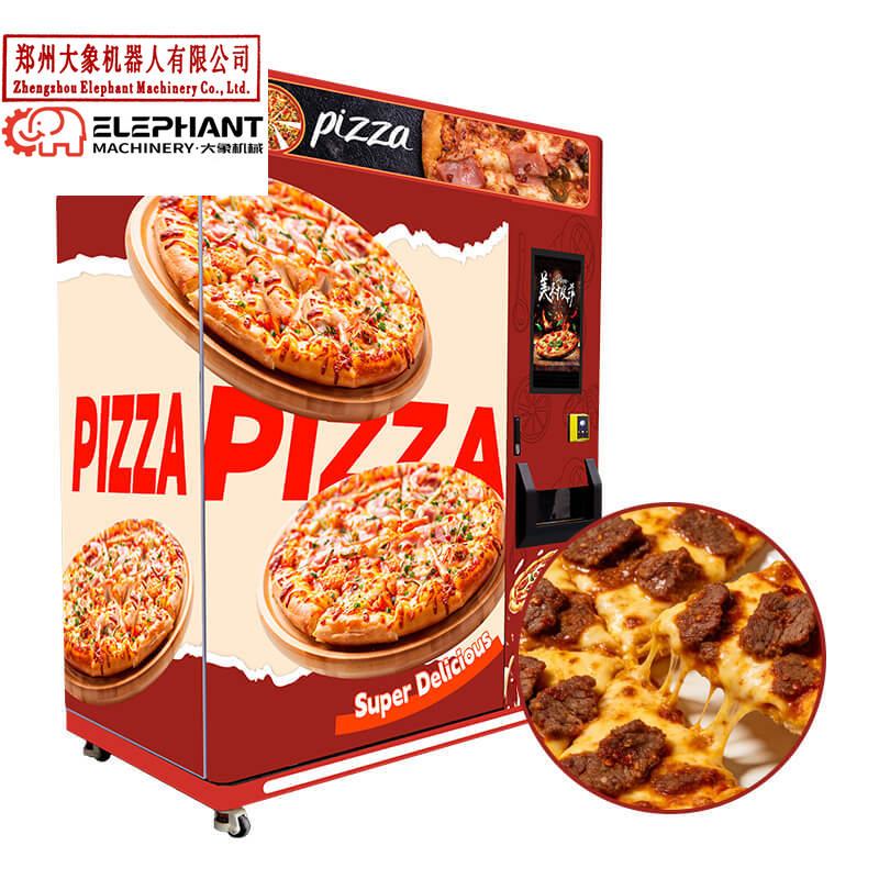 Commercial Vending Machine - Máquina Expendedora de Pizza Inteligente, Comercial,