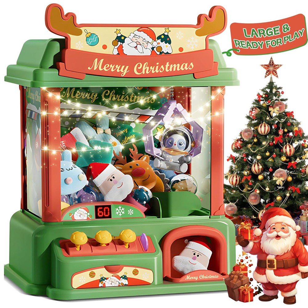 Máquina de garra de Navidad pa - Arcade Vending Machine reseña y precio