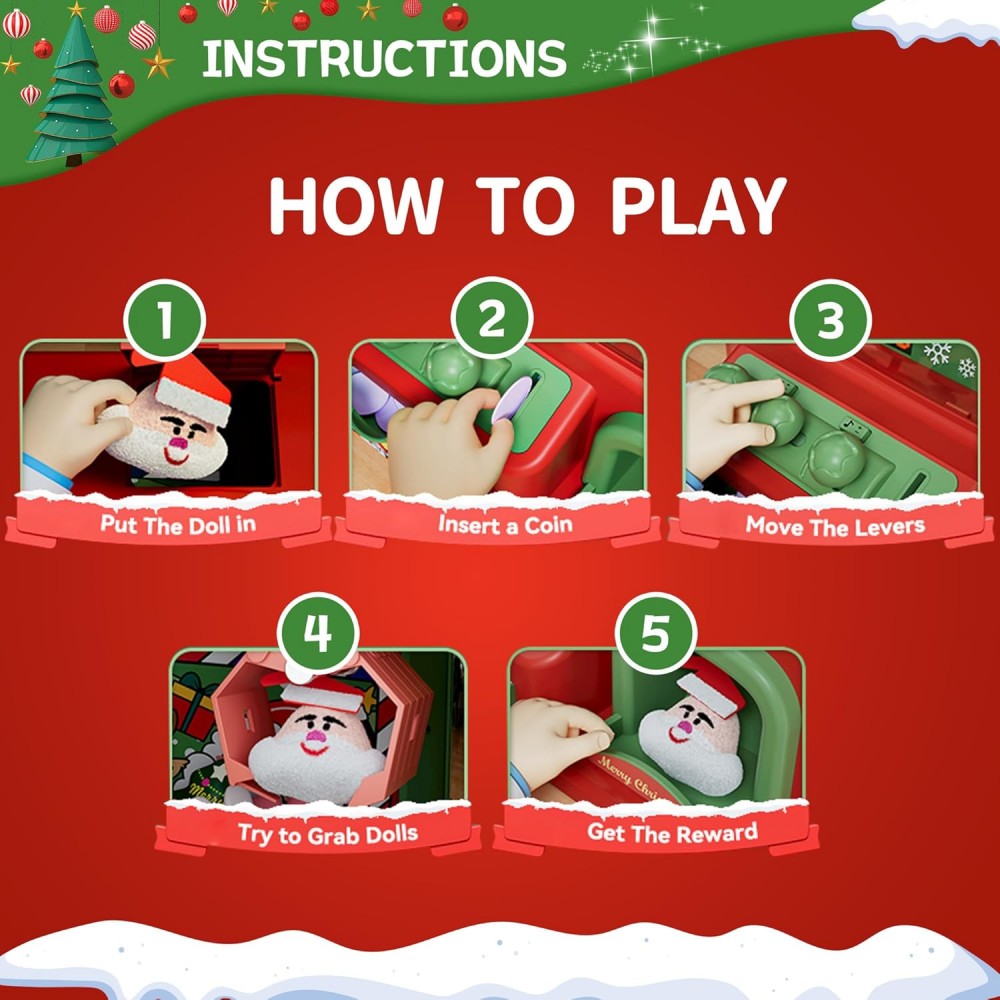 Máquina de garra de Navidad pa - Arcade Vending Machine reseña y precio