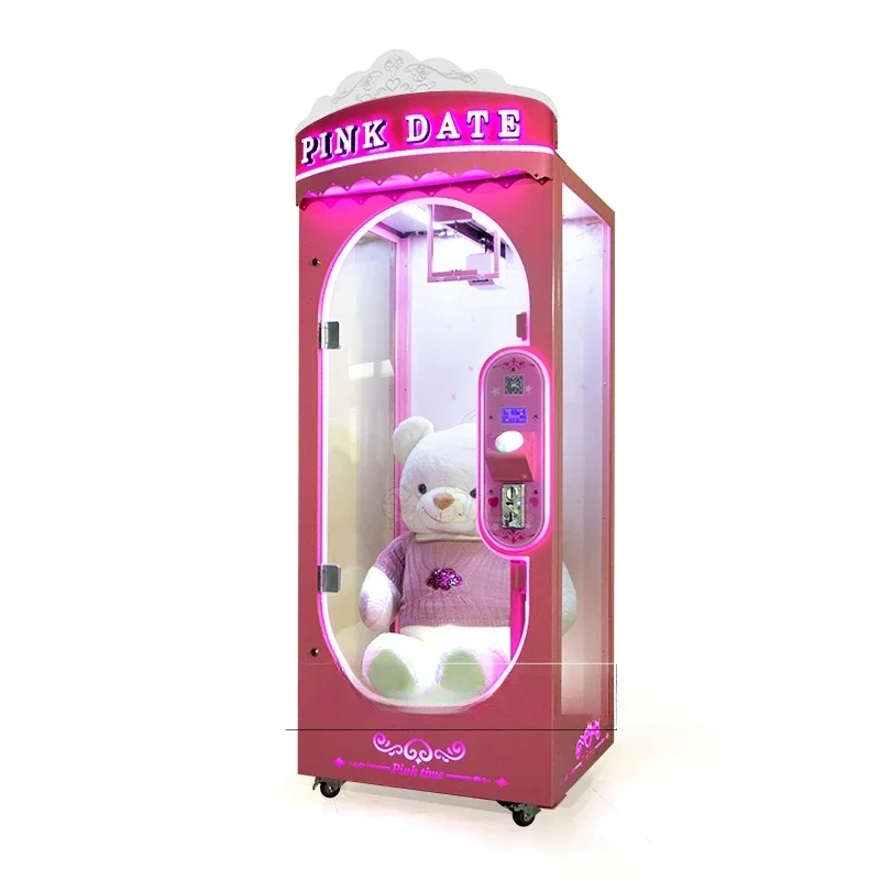 A-Pink fecha tijeras corte pre - Arcade Prize Vending Machine reseña y precio