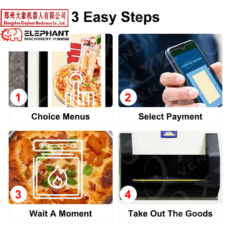 Máquina Expendedora de Pizza C - Commercial Vending Machine reseña y precio