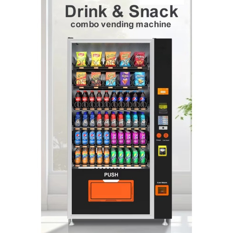 Máquina Expendedora de Bebidas - Commercial Vending Machine reseña y precio