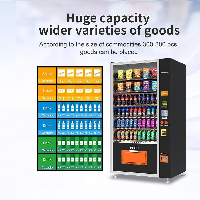 Máquina Expendedora de Bebidas - Commercial Vending Machine reseña y precio