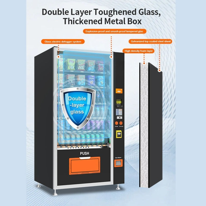 Máquina Expendedora de Bebidas - Commercial Vending Machine reseña y precio
