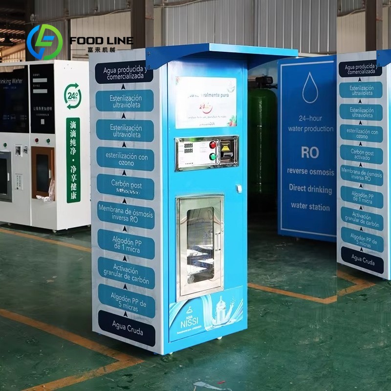 Máquina expendedora de agua pu - Vending Machine Qr Code reseña y precio