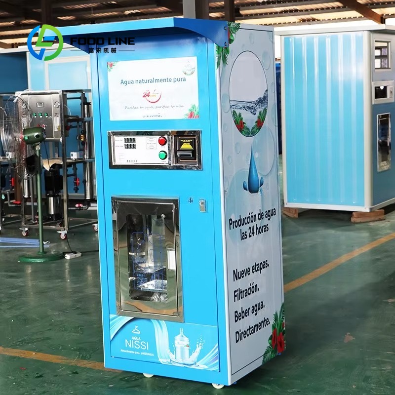 Máquina expendedora de agua pu - Vending Machine Qr Code reseña y precio