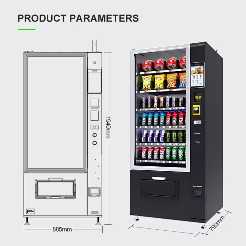 Máquina Expendedora Automática - Commercial Vending Machine reseña y precio