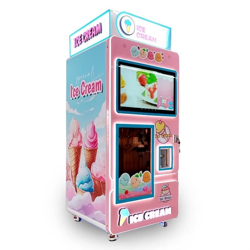 Máquina Expendedora de Helados - Vending Machine Qr Code reseña y precio