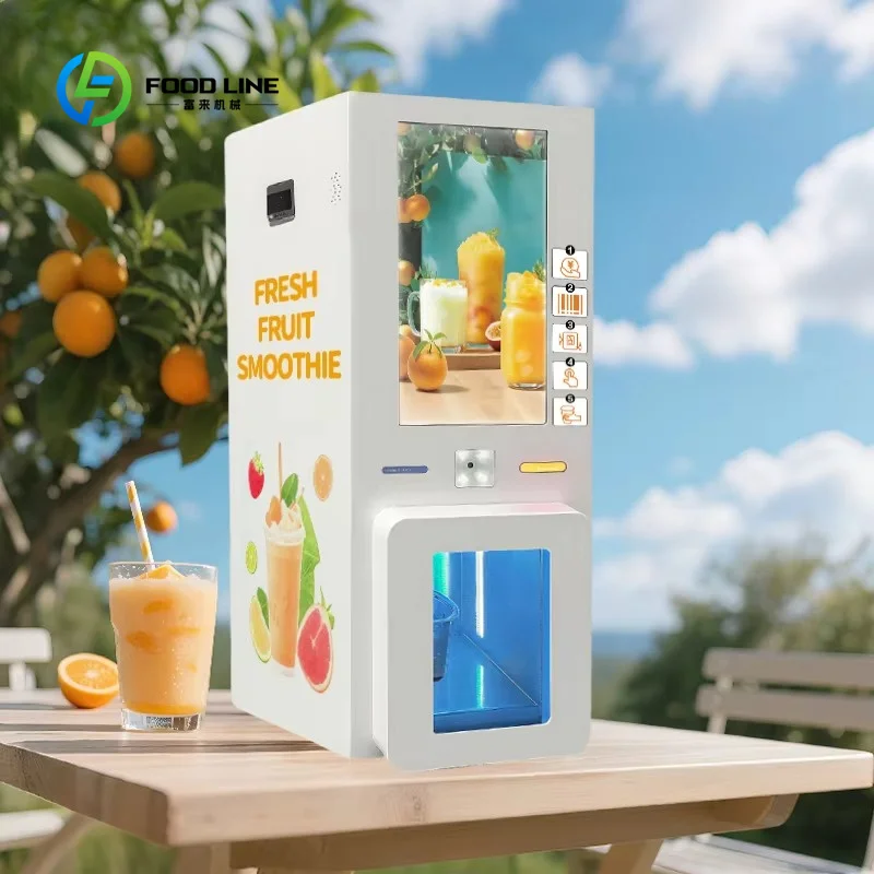 Máquina Expendedora de Smoothi - Vending Machine Qr Code reseña y precio