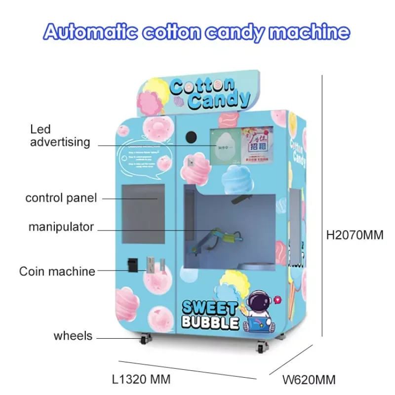 Máquina de Algodón de Azúcar P - Commercial Vending Machine reseña y precio
