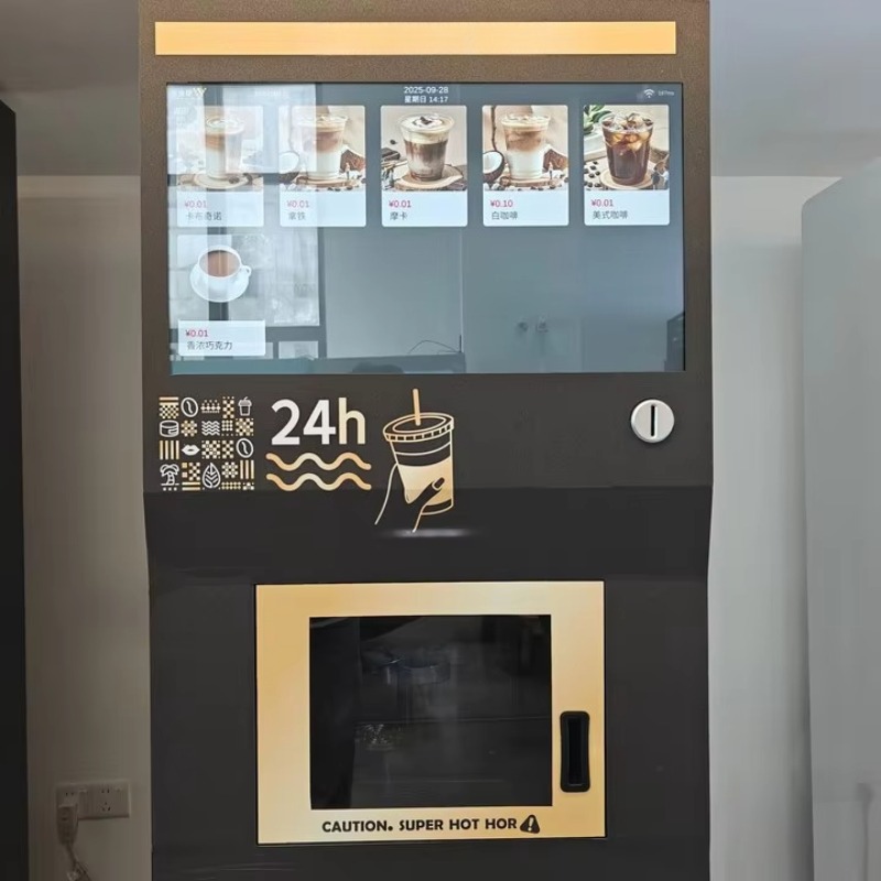 Máquina expendedora de café au - Vending Machine Qr Code reseña y precio