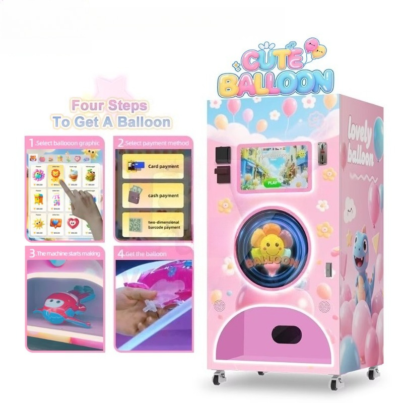 Máquina Expendedora de Globos  - Vending Machine Qr Code reseña y precio
