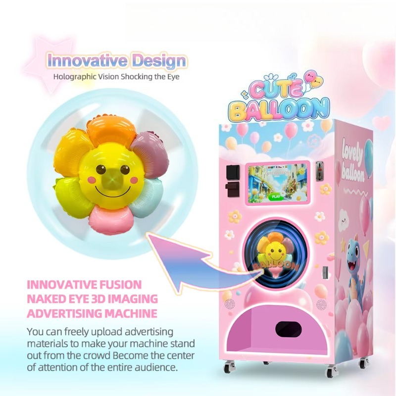 Máquina Expendedora de Globos  - Vending Machine Qr Code reseña y precio