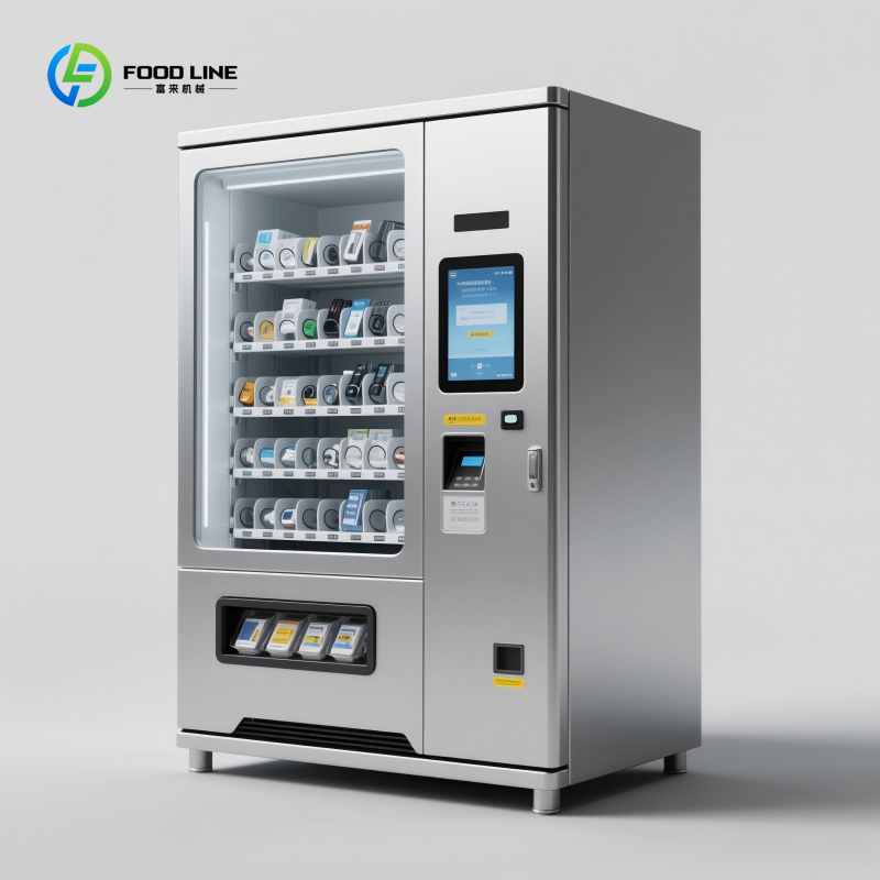 Fabricación de carcasa de acer - Vending Machine Qr Code reseña y precio