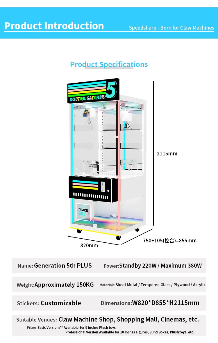 Gran oferta, juego de grúa de  - Arcade Prize Vending Machine reseña y precio