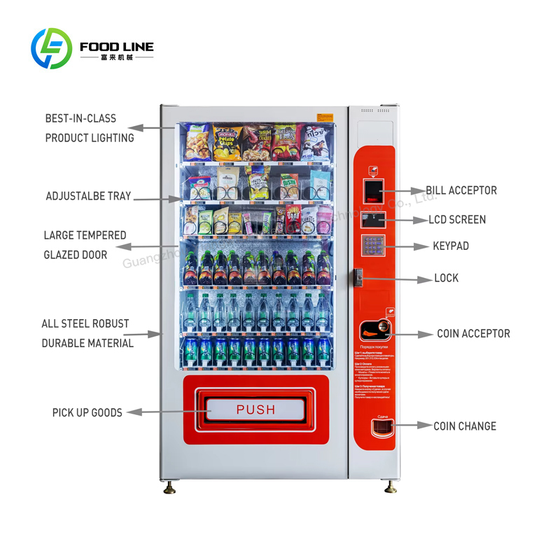 Máquina Expendedora de Aliment - Vending Machine Qr Code reseña y precio