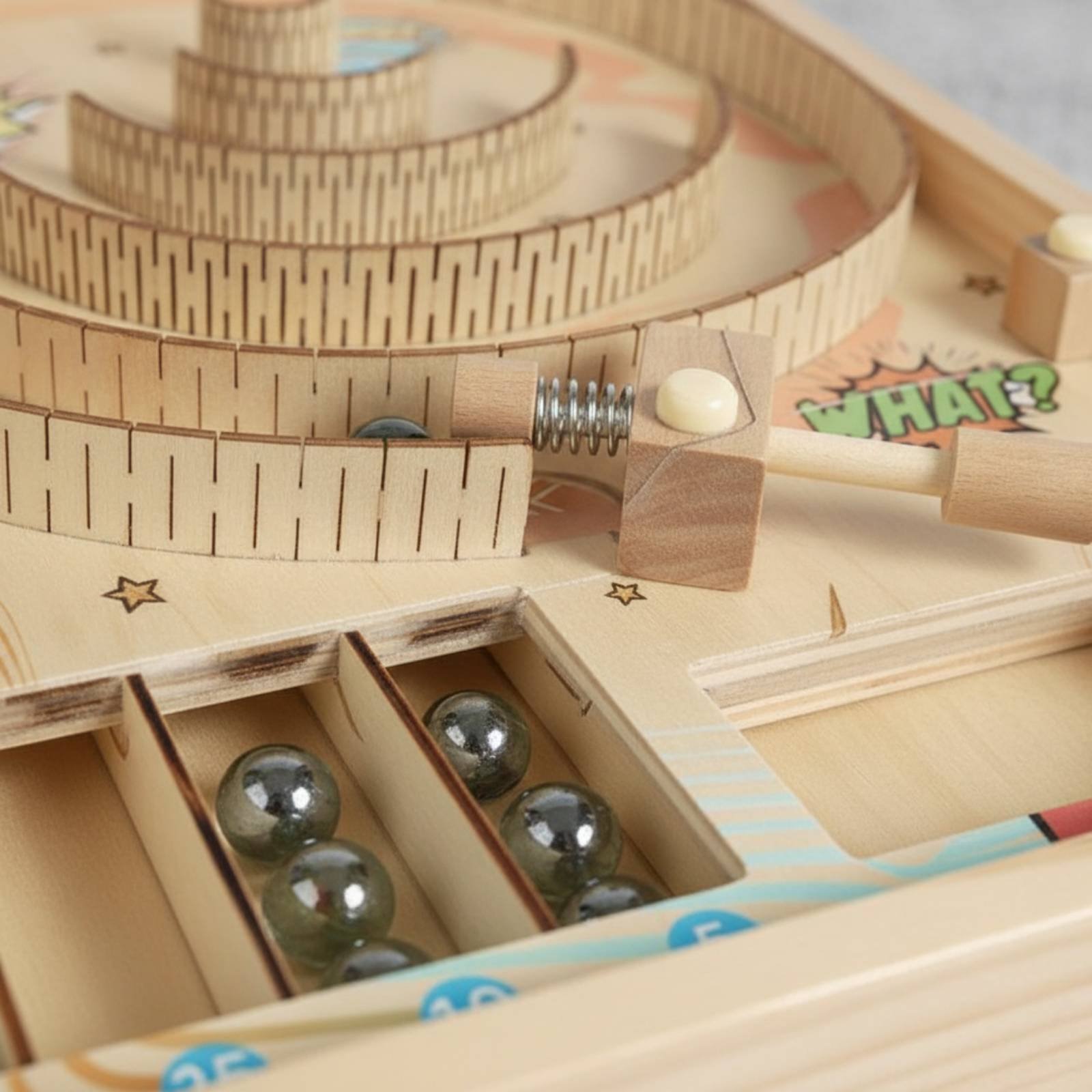 Juego de Mesa de Canicas para  - Pinball Machine reseña y precio