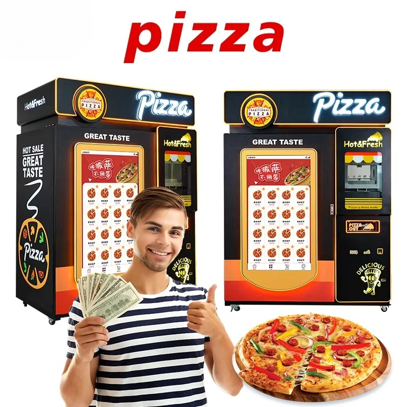 Máquina Expendedora de Pizza A - Commercial Vending Machine reseña y precio