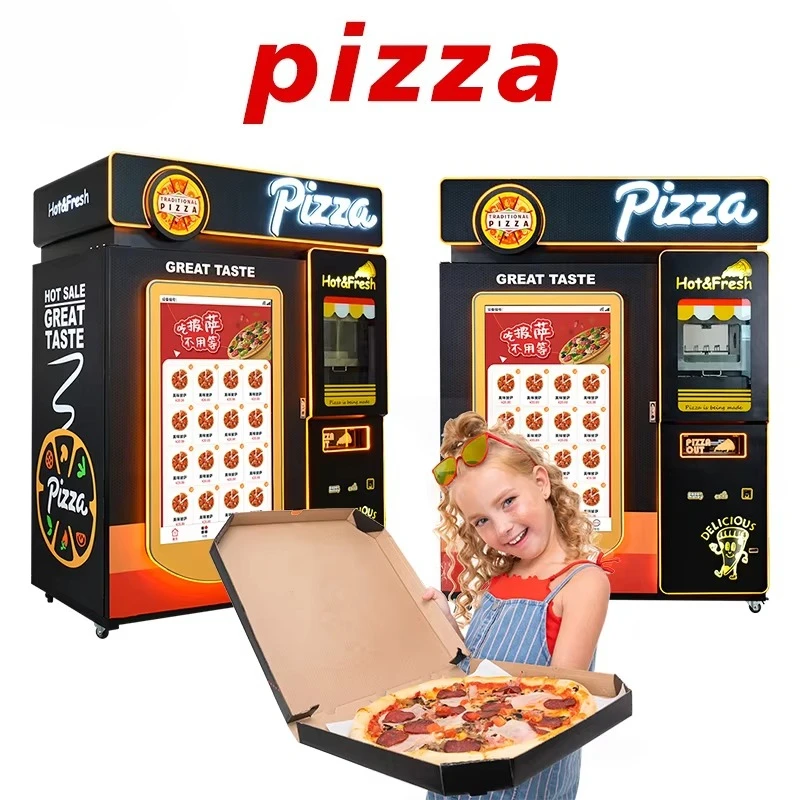 Máquina Expendedora de Pizza A - Commercial Vending Machine reseña y precio