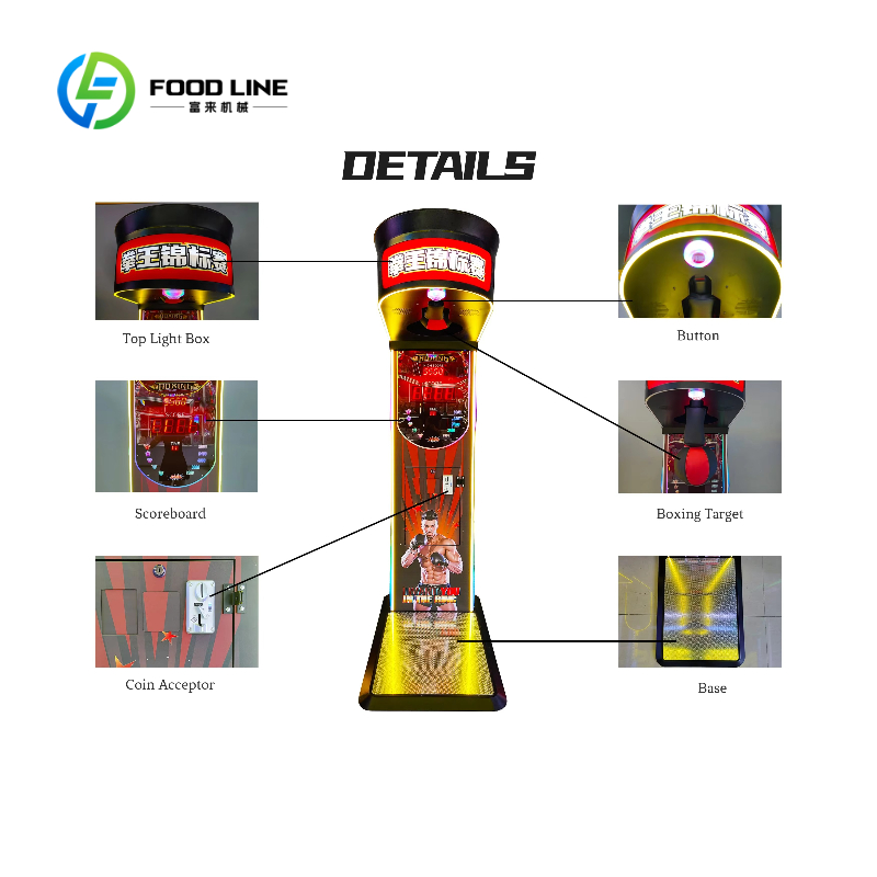 Máquina de juegos de boxeo ope - Arcade Vending Machine reseña y precio