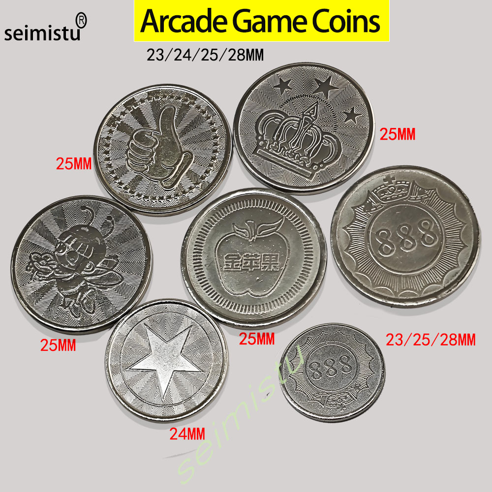 100 Uds. De fichas de acero in - Token Coin Mechanism reseña y precio