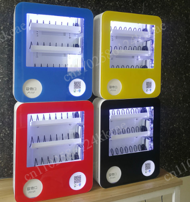 Mini máquina expendedora de pa - Vending Machine Qr Code reseña y precio