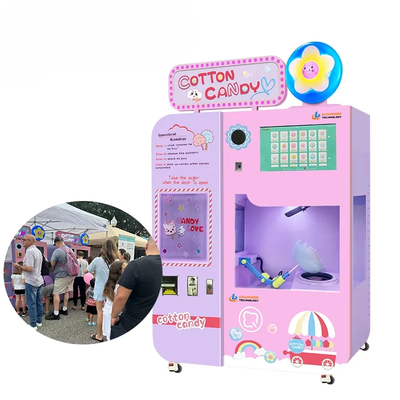 Máquina Expendedora de Algodón - Commercial Vending Machine reseña y precio