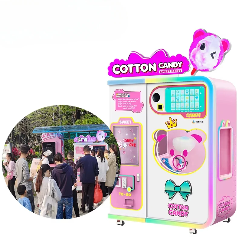 Máquina Expendedora de Algodón - Commercial Vending Machine reseña y precio