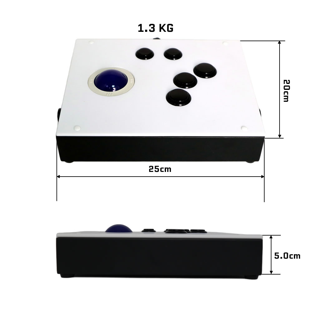 FightBox R6 USB Sanwa Button A - Trackball Controller Arcade reseña y precio