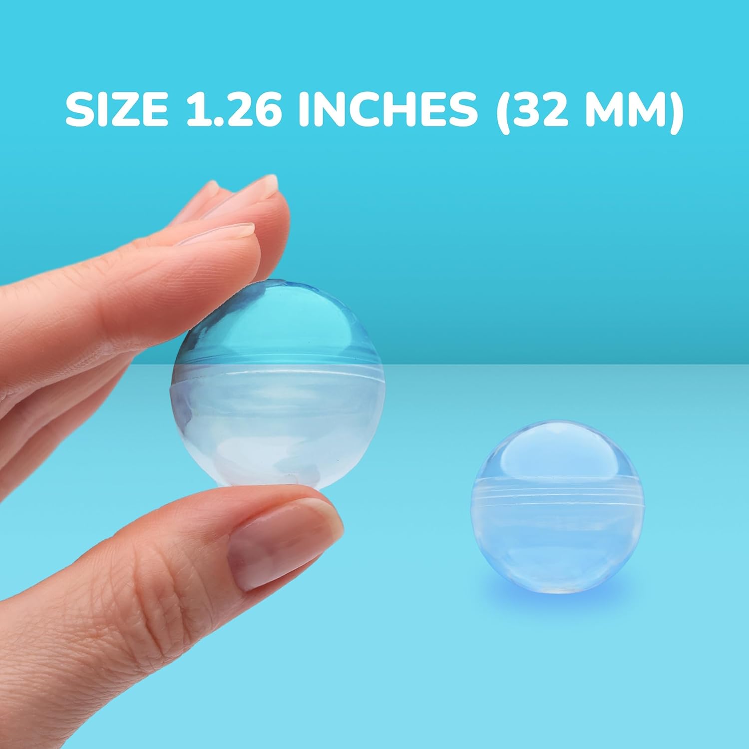 100 Uds. Cápsulas redondas de  - Prize Capsule Toy Machine reseña y precio