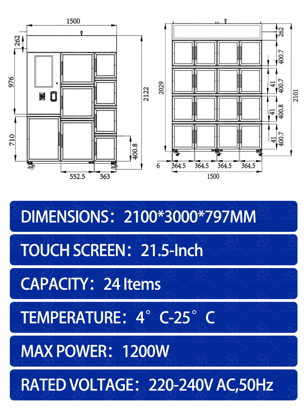 Máquina Expendedora de Flores  - Vending Machine Qr Code reseña y precio