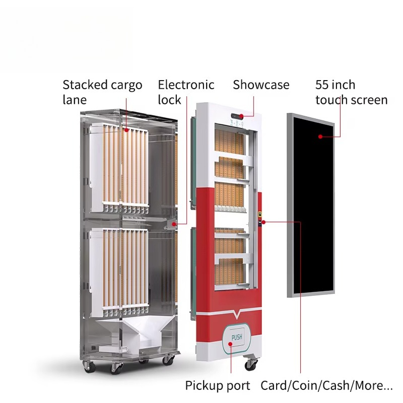 Máquina Expendedora de Cigarri - Vending Machine Qr Code reseña y precio