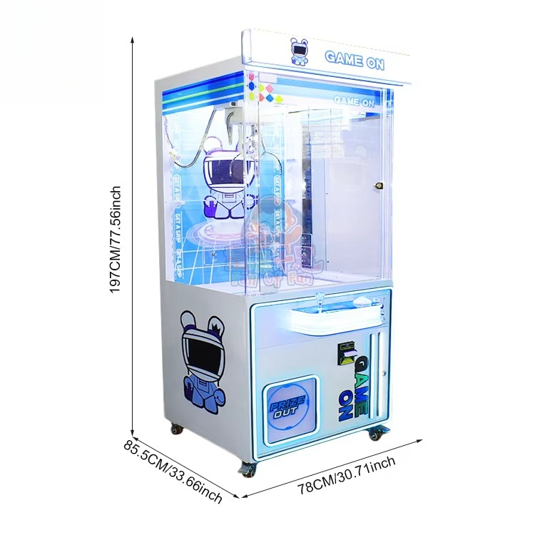 Máquina de grúa de garra que f - Arcade Prize Vending Machine reseña y precio