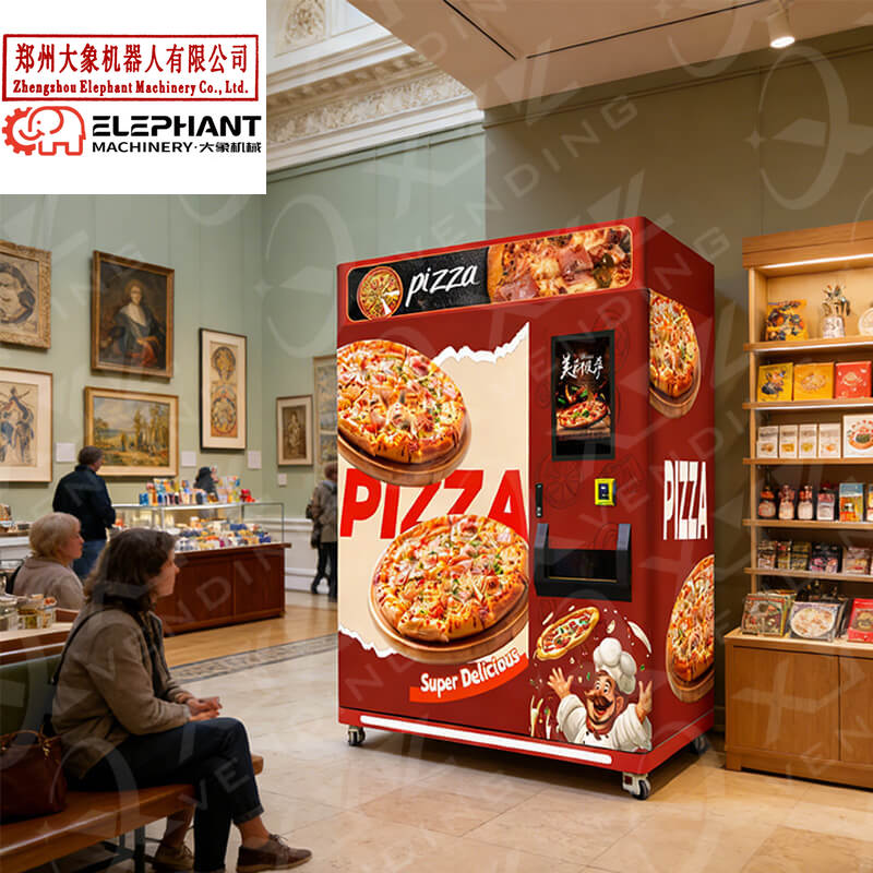 Máquina Expendedora de Pizza I - Commercial Vending Machine reseña y precio